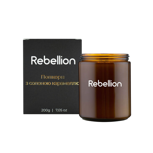 Aromatische Kerze "Popcorn mit salzigem Karamell"